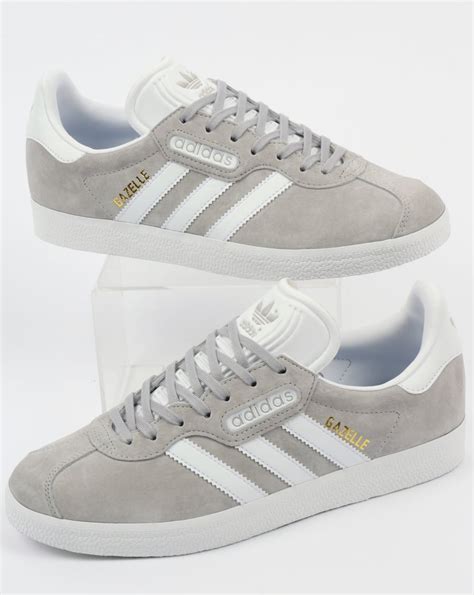 adidas grey gazelle trainers